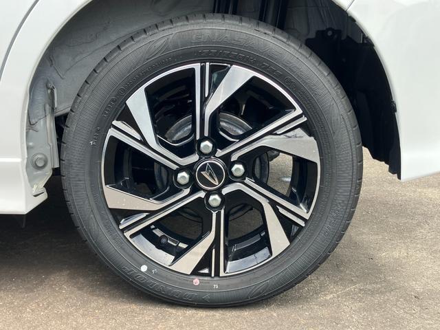 タントカスタムＸ１４インチアルミホイール　大型エアロバンパー　フルＬＥＤヘッドランプ　オート格納式カラードドアミラー　両側パワースライドドア　キーフリーシステム　プッシュボタンスタート（静岡県）の中古車