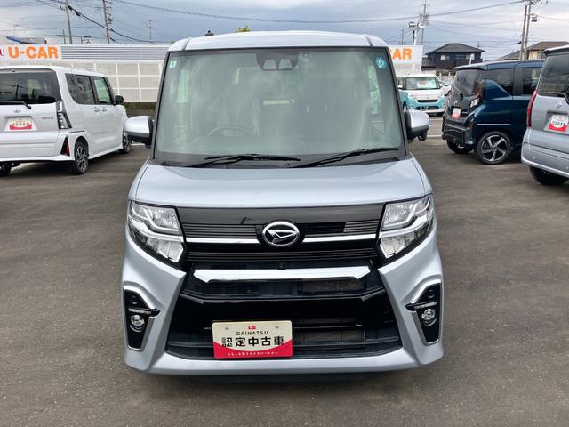 タントカスタムＲＳ１５インチアルミホイール　キーフリーシステム　プッシュボタンスタート　オートエアコン（プッシュ式）　フルＬＥＤヘッドランプ　オート格納式カラードドアミラー　本革巻ステアリングホイール（静岡県）の中古車