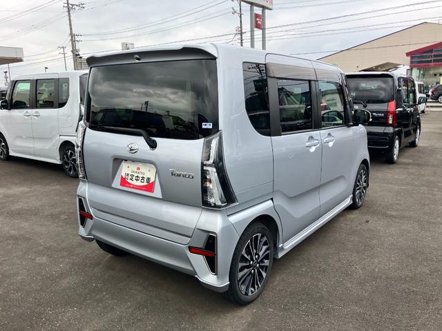 タントカスタムＲＳ１５インチアルミホイール　キーフリーシステム　プッシュボタンスタート　オートエアコン（プッシュ式）　フルＬＥＤヘッドランプ　オート格納式カラードドアミラー　本革巻ステアリングホイール（静岡県）の中古車