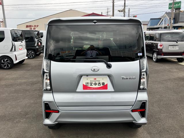 タントカスタムＲＳ１５インチアルミホイール　キーフリーシステム　プッシュボタンスタート　オートエアコン（プッシュ式）　フルＬＥＤヘッドランプ　オート格納式カラードドアミラー　本革巻ステアリングホイール（静岡県）の中古車