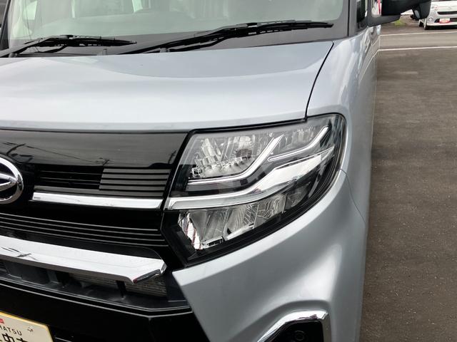 タントカスタムＲＳ１５インチアルミホイール　キーフリーシステム　プッシュボタンスタート　オートエアコン（プッシュ式）　フルＬＥＤヘッドランプ　オート格納式カラードドアミラー　本革巻ステアリングホイール（静岡県）の中古車