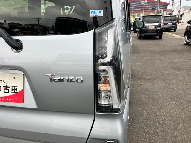 タントカスタムＲＳ１５インチアルミホイール　キーフリーシステム　プッシュボタンスタート　オートエアコン（プッシュ式）　フルＬＥＤヘッドランプ　オート格納式カラードドアミラー　本革巻ステアリングホイール（静岡県）の中古車
