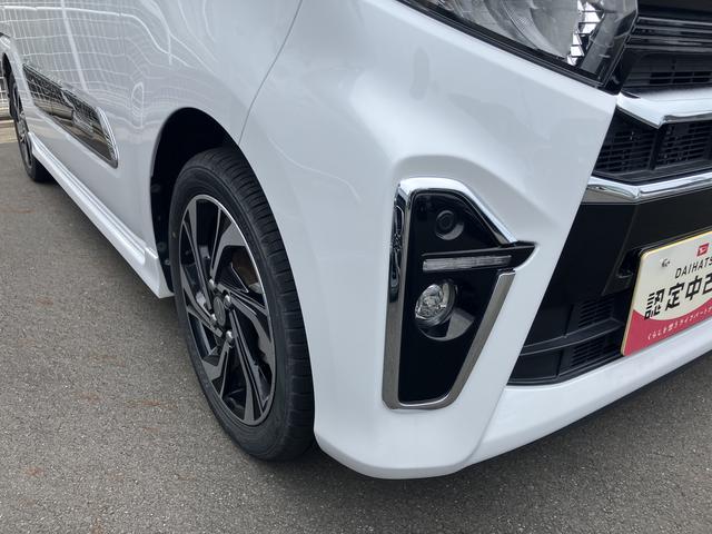 タントカスタムＲＳスタイルセレクション１５インチアルミホイール　大型エアロバンパー　フルＬＥＤヘッドランプ　オート格納式カラードドアミラー　革巻ステアリングホイール　両側パワースライドドア（静岡県）の中古車