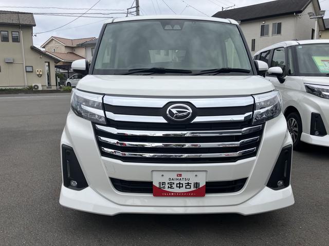トールカスタムＧキーフリーシステム　プッシュボタンスタート　両側パワースライドドア　オートエアコン（プッシュ式）　ＬＥＤヘッドライト　パワーウィンドウ　アルミホイール（静岡県）の中古車