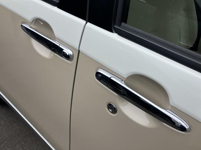 ムーヴキャンバスＧメイクアップＶＳ　ＳＡIII１４インチフルホイールキャップ　ＬＥＤヘッドランプ　キーフリーシステム　両側パワースライドドア　オートエアコン（プッシュ式）　オートライト　置きラクボックス（静岡県）の中古車