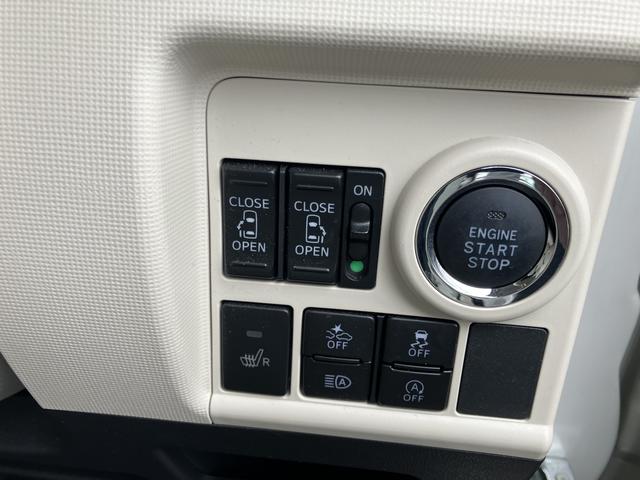 ムーヴキャンバスＧメイクアップＶＳ　ＳＡIII１４インチフルホイールキャップ　ＬＥＤヘッドランプ　キーフリーシステム　両側パワースライドドア　オートエアコン（プッシュ式）　オートライト　置きラクボックス（静岡県）の中古車