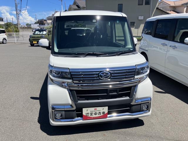 タントカスタムＸ　トップエディションＳＡII１４インチアルミホイール　キーフリーシステム　パワースライドドア（左側）　オートエアコン（プッシュ式）　ＬＥＤヘッドランプ　プッシュボタンスタート（静岡県）の中古車