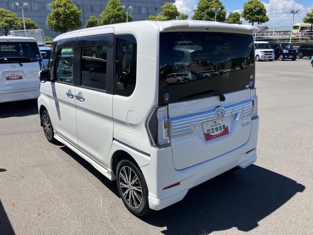 タントカスタムＸ　トップエディションＳＡII１４インチアルミホイール　キーフリーシステム　パワースライドドア（左側）　オートエアコン（プッシュ式）　ＬＥＤヘッドランプ　プッシュボタンスタート（静岡県）の中古車