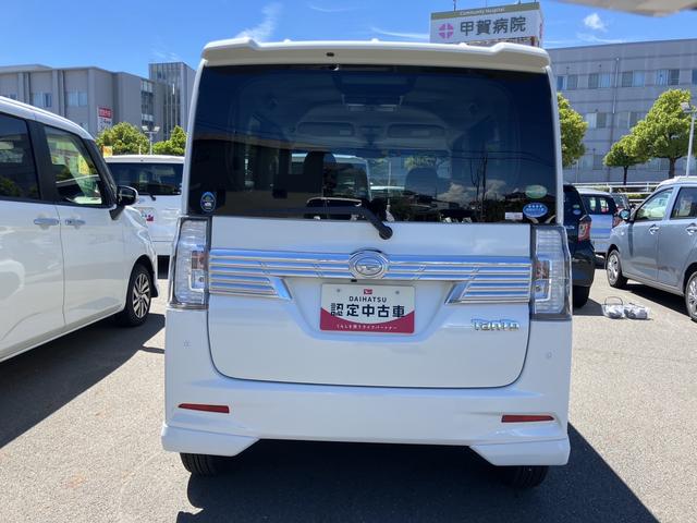 タントカスタムＸ　トップエディションＳＡII１４インチアルミホイール　キーフリーシステム　パワースライドドア（左側）　オートエアコン（プッシュ式）　ＬＥＤヘッドランプ　プッシュボタンスタート（静岡県）の中古車