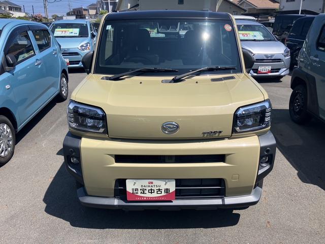 タフトＧ１５インチアルミホイール　オートレベリング機能付フルＬＥＤヘッドランプ　ＬＥＤフォグランプ　本革巻ステアリングホイール　本革巻インパネセンターシフト　ＴＦＴカラーマルチインフォメーションディスプレイ（静岡県）の中古車
