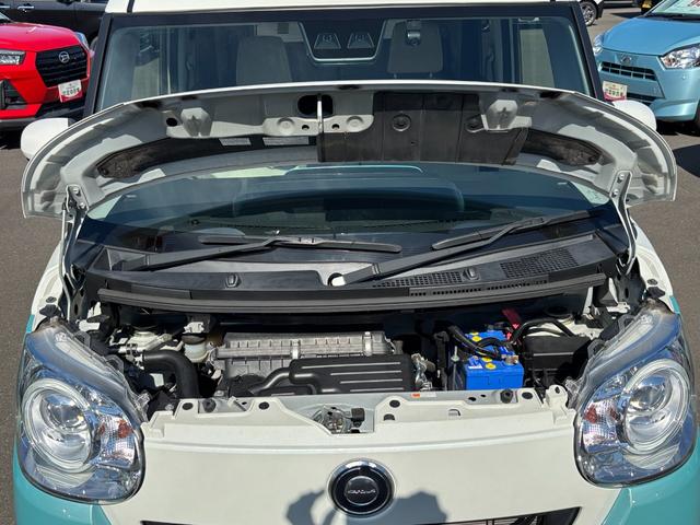 ムーヴキャンバスＧメイクアップＶＳ　ＳＡIII１４インチフルホイールキャップ　ＬＥＤヘッドランプ　キーフリーシステム　両側パワースライドドア　オートエアコン（プッシュ式）　オートライト　置きラクボックス（静岡県）の中古車