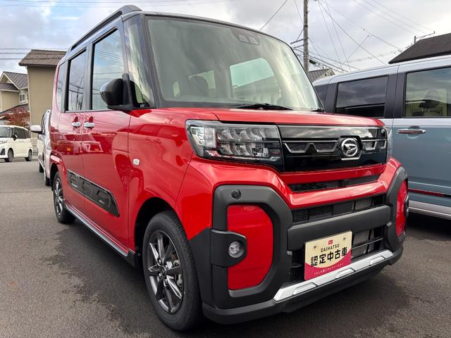 タントファンクロス１４インチアルミホイール　フルＬＥＤヘッドランプ　オート格納式カラードドアミラー　両側パワースライドドア　キーフリーシステム　プッシュボタンスタート（静岡県）の中古車