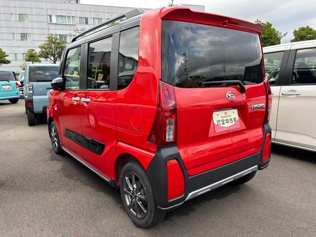 タントファンクロス１４インチアルミホイール　フルＬＥＤヘッドランプ　オート格納式カラードドアミラー　両側パワースライドドア　キーフリーシステム　プッシュボタンスタート（静岡県）の中古車
