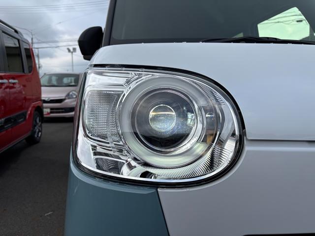 ムーヴキャンバスストライプスＧ１４インチフルホイールキャップ　ＬＥＤヘッドランプ　ＬＥＤフォグランプ　ホっとカップホルダー　両側パワースライドドア　キーフリーシステム　プッシュボタンスタート　ＵＶカットガラス（静岡県）の中古車