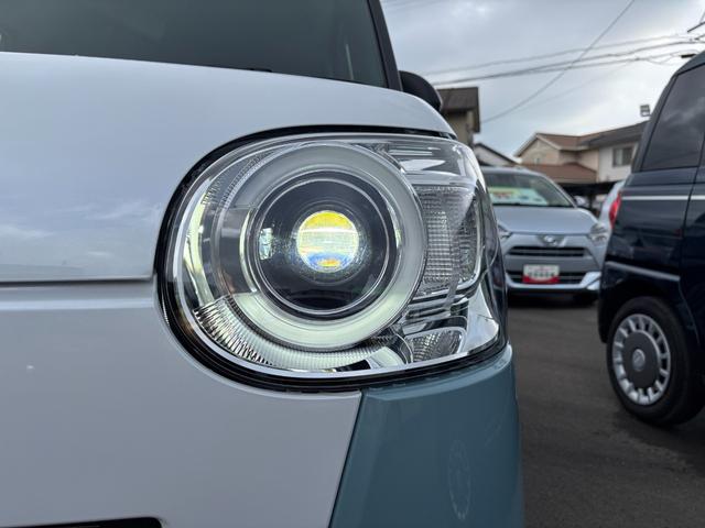 ムーヴキャンバスストライプスＧ１４インチフルホイールキャップ　ＬＥＤヘッドランプ　ＬＥＤフォグランプ　ホっとカップホルダー　両側パワースライドドア　キーフリーシステム　プッシュボタンスタート　ＵＶカットガラス（静岡県）の中古車