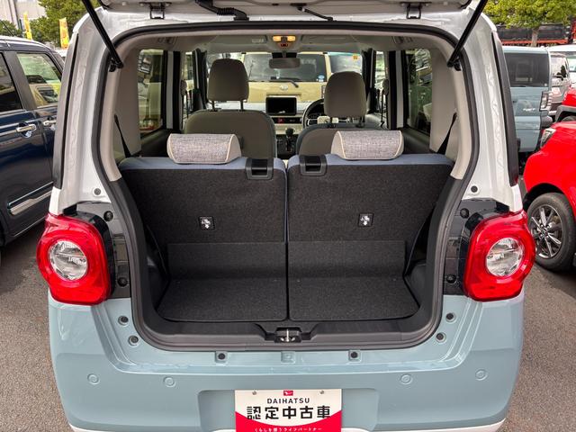 ムーヴキャンバスストライプスＧ１４インチフルホイールキャップ　ＬＥＤヘッドランプ　ＬＥＤフォグランプ　ホっとカップホルダー　両側パワースライドドア　キーフリーシステム　プッシュボタンスタート　ＵＶカットガラス（静岡県）の中古車