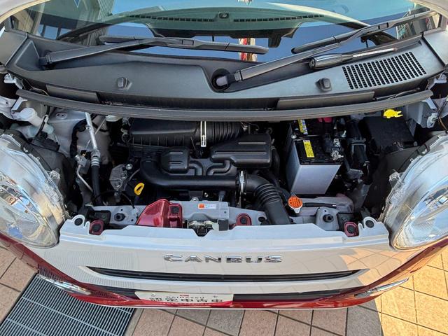 ムーヴキャンバスストライプスＧ　雹害車１４インチフルホイールキャップ　ＬＥＤヘッドランプ　ＬＥＤフォグランプ　ホっとカップホルダー　両側パワースライドドア　キーフリーシステム　プッシュボタンスタート　ＵＶカットガラス（静岡県）の中古車