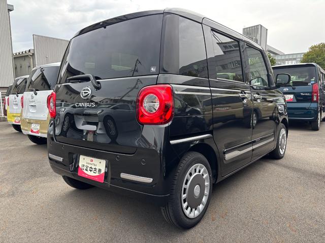 ムーヴキャンバスセオリーＧ１４インチフルホイールキャップ　ＬＥＤヘッドランプ　ＬＥＤフォグランプ　ホっとカップホルダー　両側パワースライドドア　キーフリーシステム　プッシュボタンスタート　ＵＶカットガラス（静岡県）の中古車