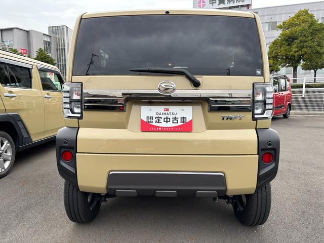 タフトＧ　ダーククロムベンチャー　雹害車１５インチアルミホイール　オートレベリング機能付フルＬＥＤヘッドランプ　ＬＥＤフォグランプ　本革巻ステアリングホイール　本革巻インパネセンターシフト（静岡県）の中古車