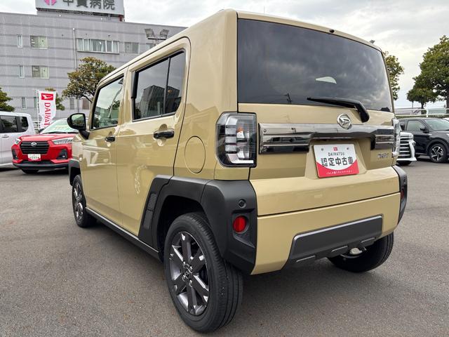 タフトＧ　ダーククロムベンチャー　雹害車１５インチアルミホイール　オートレベリング機能付フルＬＥＤヘッドランプ　ＬＥＤフォグランプ　本革巻ステアリングホイール　本革巻インパネセンターシフト（静岡県）の中古車