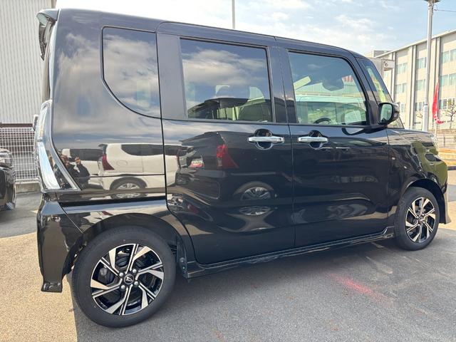 タントカスタムＸ１４インチアルミホイール　大型エアロバンパー　フルＬＥＤヘッドランプ　オート格納式カラードドアミラー　両側パワースライドドア　キーフリーシステム　プッシュボタンスタート（静岡県）の中古車