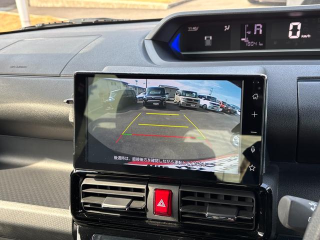 タントカスタムＸ１４インチアルミホイール　大型エアロバンパー　フルＬＥＤヘッドランプ　オート格納式カラードドアミラー　両側パワースライドドア　キーフリーシステム　プッシュボタンスタート（静岡県）の中古車