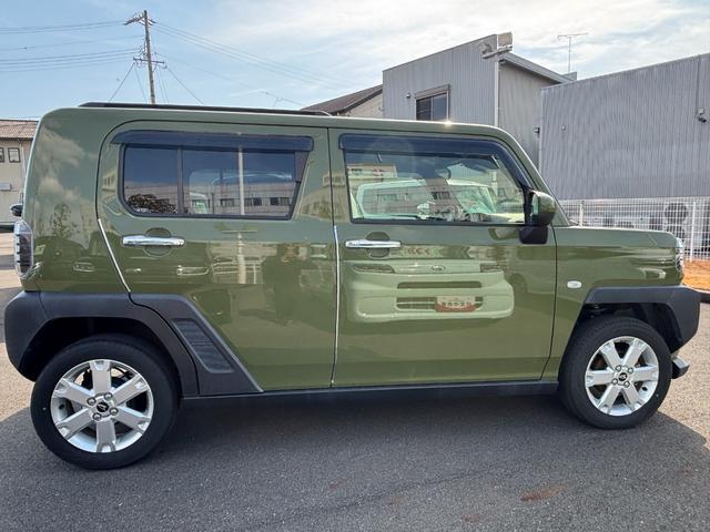 タフトG クロムベンチャー15インチアルミホイール オートレベリング機能付フルLEDヘッドランプ LEDフォグランプ 本革巻ステアリングホイール 本革巻インパネセンターシフト TFTカラーマルチインフォメーションディスプレイ(静岡県)の中古車