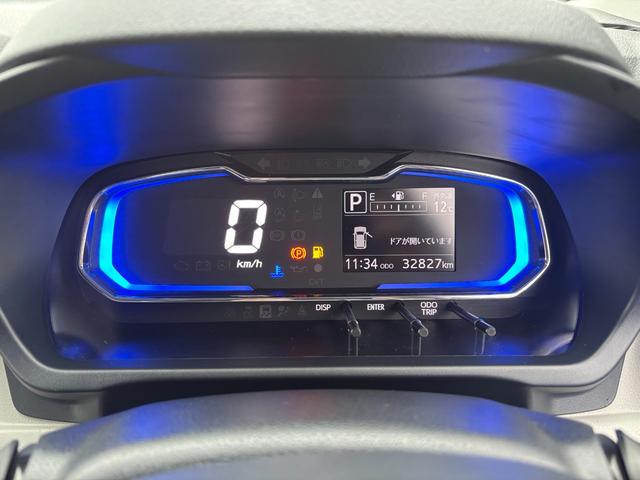 ミライースG SAIII14インチアルミホイール LEDヘッドランプ オート格納式カラードドアミラー 自発光式デジタルメーターブルーイルミネーションメーター オートエアコン(プッシュ式) キーフリーシステム(静岡県)の中古車