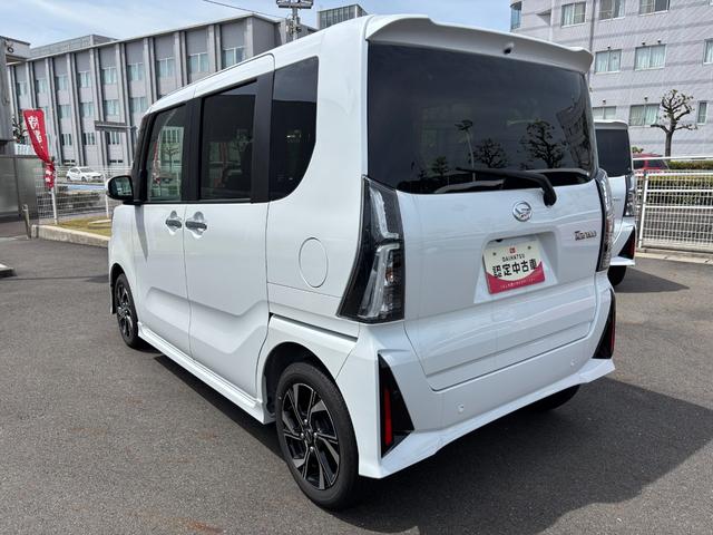 タントカスタムＸ１４インチアルミホイール　大型エアロバンパー　フルＬＥＤヘッドランプ　オート格納式カラードドアミラー　両側パワースライドドア　キーフリーシステム　プッシュボタンスタート（静岡県）の中古車