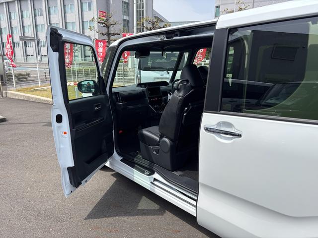 タントカスタムＸ１４インチアルミホイール　大型エアロバンパー　フルＬＥＤヘッドランプ　オート格納式カラードドアミラー　両側パワースライドドア　キーフリーシステム　プッシュボタンスタート（静岡県）の中古車