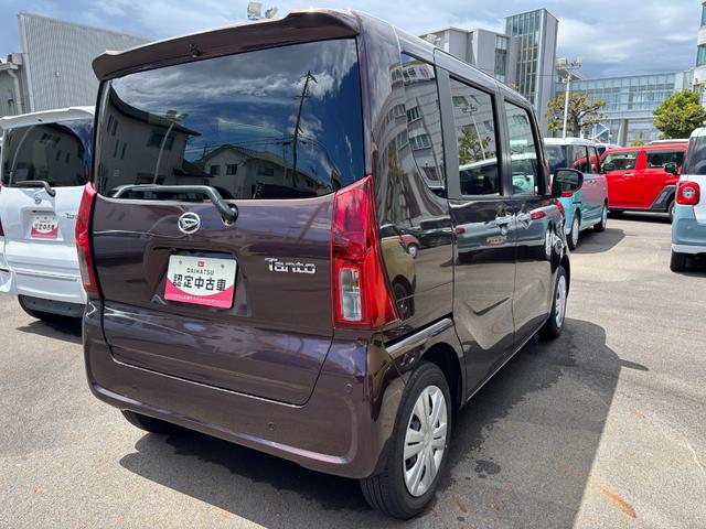 タントＸ１４インチフルホイールキャップ　フルＬＥＤヘッドランプ　オート格納式カラードドアミラー　左側パワースライドドア　ＴＦＴカラーマルチインフォメーションディスプレイ　フルファブリックシート（静岡県）の中古車