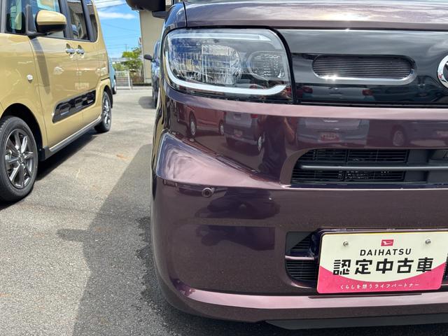 タントＸ１４インチフルホイールキャップ　フルＬＥＤヘッドランプ　オート格納式カラードドアミラー　左側パワースライドドア　ＴＦＴカラーマルチインフォメーションディスプレイ　フルファブリックシート（静岡県）の中古車
