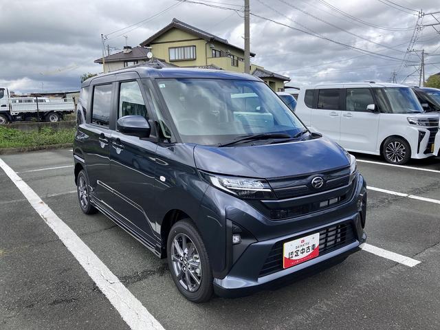 ムーヴGキーフリーシステム プッシュボタンスタート LEDヘッドライト 14インチアルミホイール TFTカラーマルチインフォメーションディスプレイ 左側パワースライドドア タコメーター(静岡県)の中古車