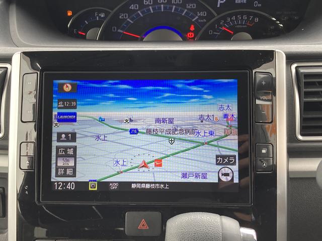 タントＸ　ＶＳ　ＳＡIIIキーフリーシステム　パワースライドドア（左側）　オートエアコン（プッシュ式）　オートライト　ハロゲンヘッドランプ　マルチインフォメーションディスプレイ（静岡県）の中古車