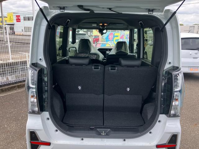タントカスタムＸ１４インチアルミホイール　大型エアロバンパー　フルＬＥＤヘッドランプ　オート格納式カラードドアミラー　両側パワースライドドア　キーフリーシステム　プッシュボタンスタート（静岡県）の中古車