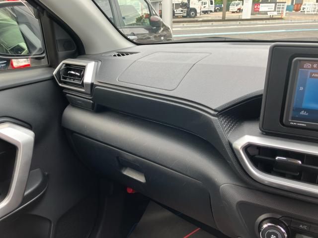 ロッキープレミアムＧ　ＨＥＶアルミホイール　ＵＶＩＲカット遮音ガラス　フルＬＥＤヘッドランプ　運転席・助手席シートヒーター　革巻きステアリングホイール　本革シフトノブ　アクティブマルチインフォメーションメーター（静岡県）の中古車