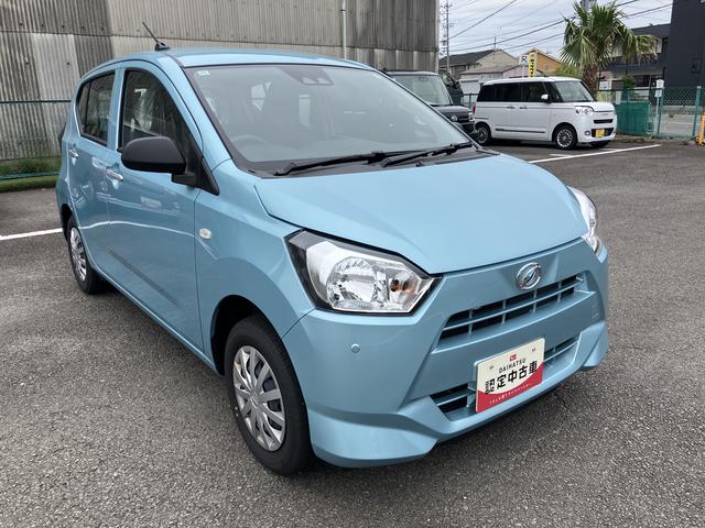 ミライースＬ　ＳＡIII１３インチフルホイールキャップ　マルチリフレクターハロゲンヘッドランプ　可倒式ドアミラー　自発光式デジタルメーターアンバーイルミネーションメーター　マニュアルエアコン（ダイヤル式）　キーレスエントリー（静岡県）の中古車
