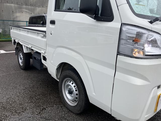 ハイゼットトラックスタンダードＳＡIIIｔ４ＷＤ　ＭＴ　　プリントレザーシート表皮　マニュアルエアコン　クリーンエアフィルター　電動式パワーステアリング（静岡県）の中古車