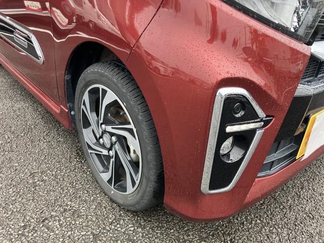 タントカスタムＲＳスタイルセレクション１５インチアルミホイール　大型エアロバンパー　フルＬＥＤヘッドランプ　オート格納式カラードドアミラー　革巻ステアリングホイール　両側パワースライドドア（静岡県）の中古車