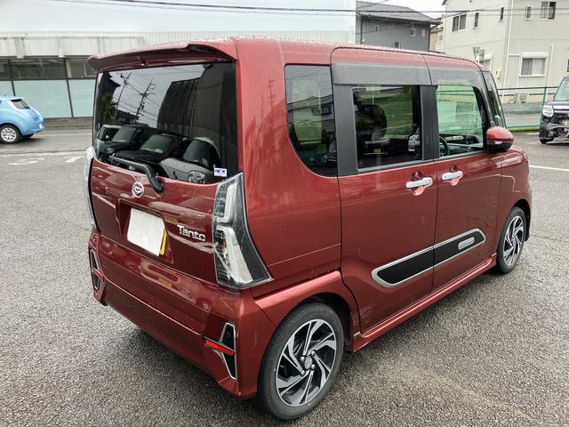 タントカスタムＲＳスタイルセレクション１５インチアルミホイール　大型エアロバンパー　フルＬＥＤヘッドランプ　オート格納式カラードドアミラー　革巻ステアリングホイール　両側パワースライドドア（静岡県）の中古車