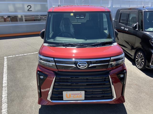 タントカスタムＸ１４インチアルミホイール　大型エアロバンパー　フルＬＥＤヘッドランプ　オート格納式カラードドアミラー　両側パワースライドドア　キーフリーシステム　プッシュボタンスタート（静岡県）の中古車
