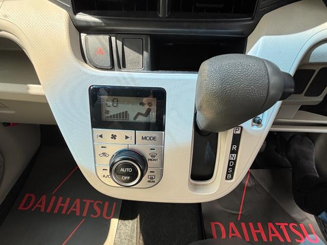 ムーヴＸ　ＳＡIIハロゲンヘッドライト　１４インチアルミホイール　スーパーＵＶＩＲカットガラス　キーフリーシステム　オートエアコン（プッシュ式）	プッシボタンスタート（静岡県）の中古車