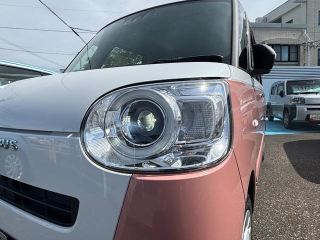 ムーヴキャンバスストライプスＧ１４インチフルホイールキャップ　ＬＥＤヘッドランプ　ＬＥＤフォグランプ　ホっとカップホルダー　両側パワースライドドア　キーフリーシステム　プッシュボタンスタート　ＵＶカットガラス（静岡県）の中古車