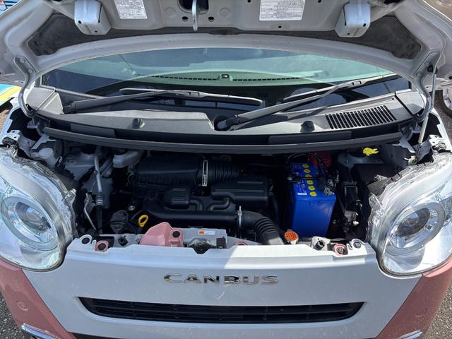 ムーヴキャンバスストライプスＧ１４インチフルホイールキャップ　ＬＥＤヘッドランプ　ＬＥＤフォグランプ　ホっとカップホルダー　両側パワースライドドア　キーフリーシステム　プッシュボタンスタート　ＵＶカットガラス（静岡県）の中古車
