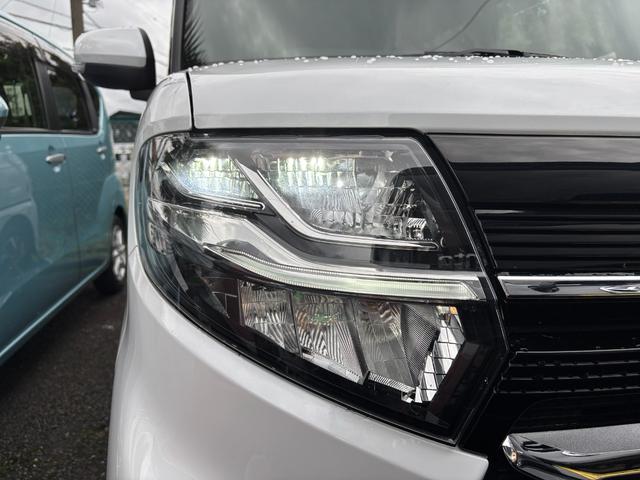 タントカスタムX14インチアルミホイール 大型エアロバンパー フルLEDヘッドランプ オート格納式カラードドアミラー 両側パワースライドドア キーフリーシステム プッシュボタンスタート(静岡県)の中古車