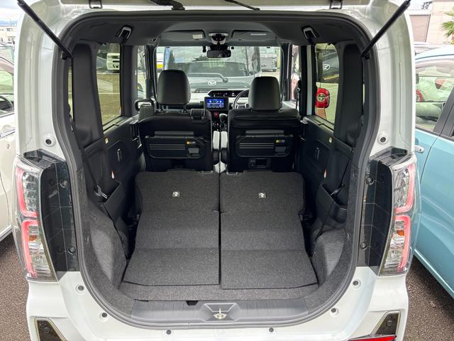 タントカスタムX14インチアルミホイール 大型エアロバンパー フルLEDヘッドランプ オート格納式カラードドアミラー 両側パワースライドドア キーフリーシステム プッシュボタンスタート(静岡県)の中古車
