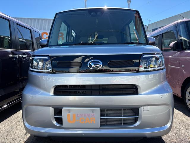 タントＸ１４インチフルホイールキャップ　フルＬＥＤヘッドランプ　オート格納式カラードドアミラー　左側パワースライドドア　ＴＦＴカラーマルチインフォメーションディスプレイ　フルファブリックシート（静岡県）の中古車