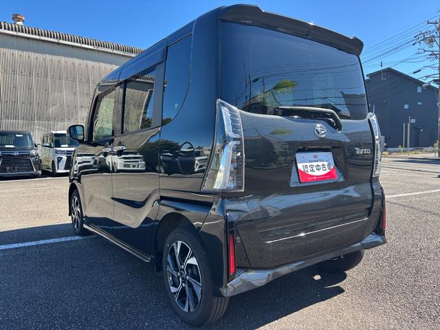 タントカスタムＸ１４インチアルミホイール　大型エアロバンパー　フルＬＥＤヘッドランプ　オート格納式カラードドアミラー　両側パワースライドドア　キーフリーシステム　プッシュボタンスタート（静岡県）の中古車