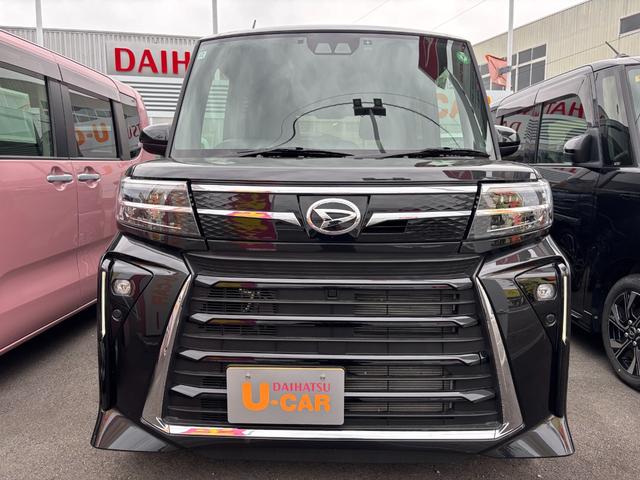 タントカスタムRS15インチアルミホイール キーフリーシステム プッシュボタンスタート オートエアコン(プッシュ式) フルLEDヘッドランプ オート格納式カラードドアミラー 本革巻ステアリングホイール(静岡県)の中古車