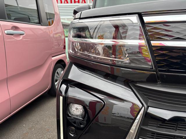 タントカスタムRS15インチアルミホイール キーフリーシステム プッシュボタンスタート オートエアコン(プッシュ式) フルLEDヘッドランプ オート格納式カラードドアミラー 本革巻ステアリングホイール(静岡県)の中古車